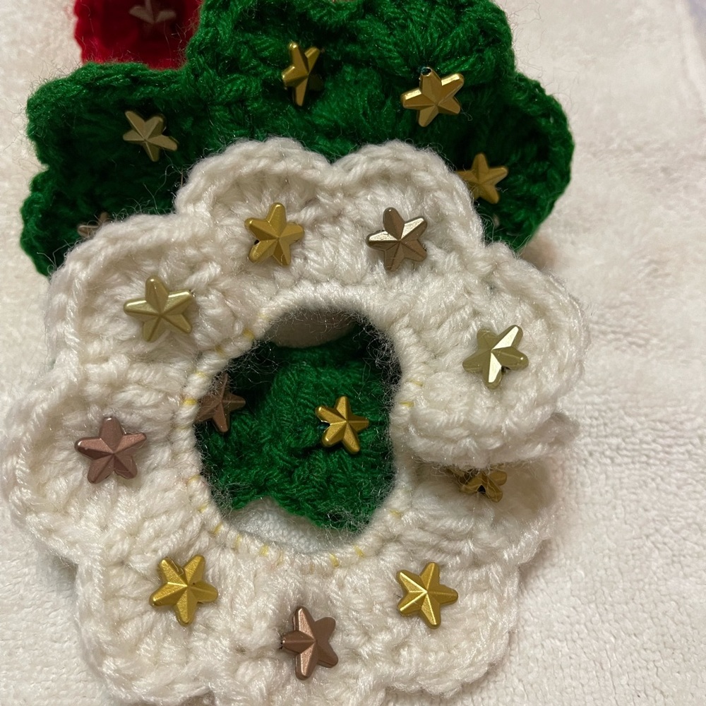 Crochet Hair Scrunchie